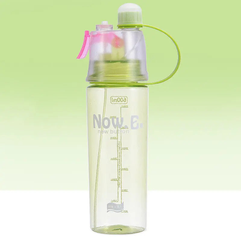 Portable Sports Mist Spray Cup – Leakproof and Food-Grade PC Bottle for Outdoor Activities