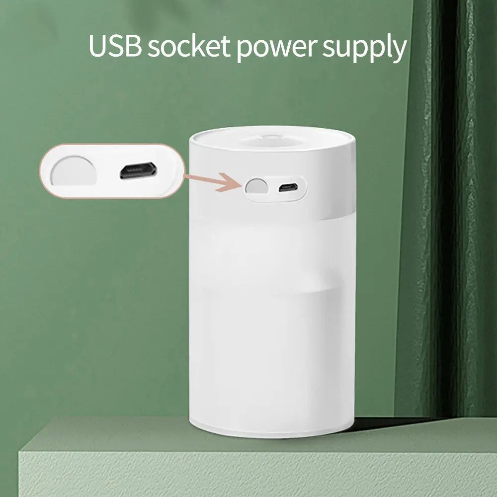 INELECTRON™ – przenośny ultradźwiękowy nawilżacz powietrza z funkcją aromaterapii – minidyfuzor zasilany przez USB i samochód do sypialni lub podróży