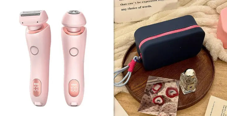 INELECTRON ™ - 2-in-1 Electric Shaver for Women – USB Rechargeable Epilator, Wet & Dry Shaving Razor for Body, Face, Armpit & Bikini Line Inelectron Store