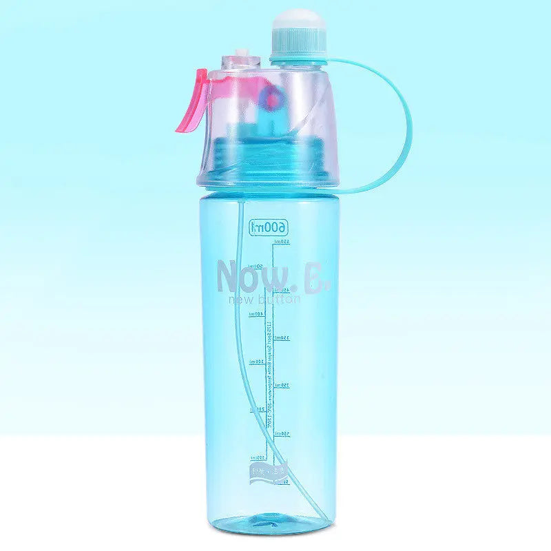 Portable Sports Mist Spray Cup – Leakproof and Food-Grade PC Bottle for Outdoor Activities