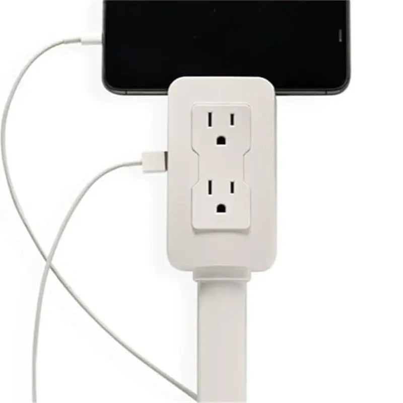 Power Strip Extender, Convenient Home Power Outlet, Plastic Material, Perfect Gift for Mother’s Day