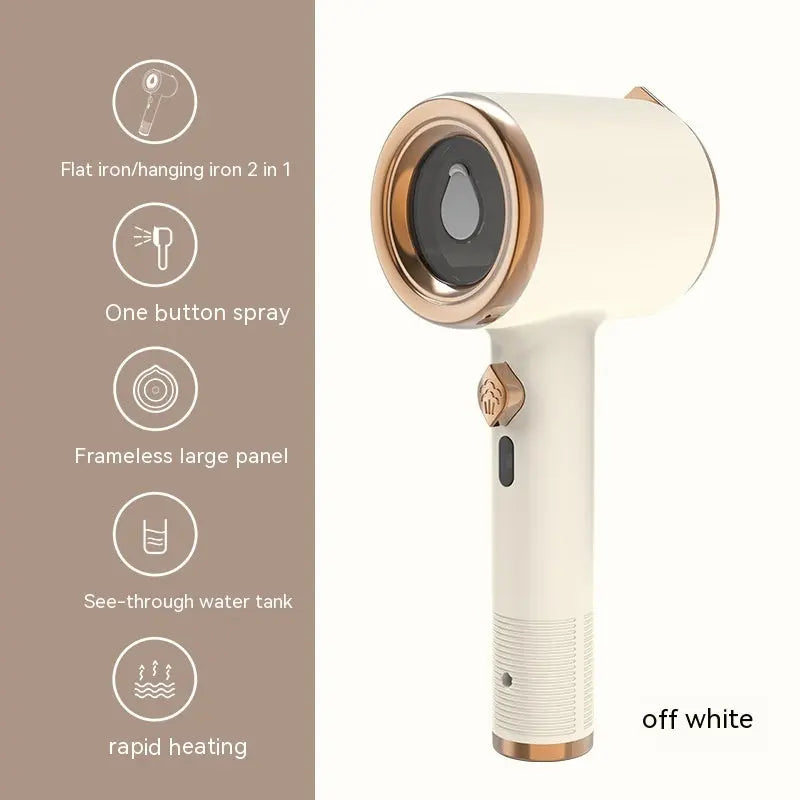 INELECTRON ™ - Mini Handheld Garment Steamer – Portable Fabric Steam Iron for Travel & Home | Vertical Steaming, US Plug Inelectron Store
